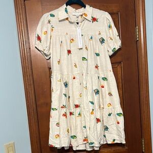 Jane & Delancey | Colorful Tropical Print Dress